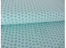 Jersey Sternchen hellmint mint türkis